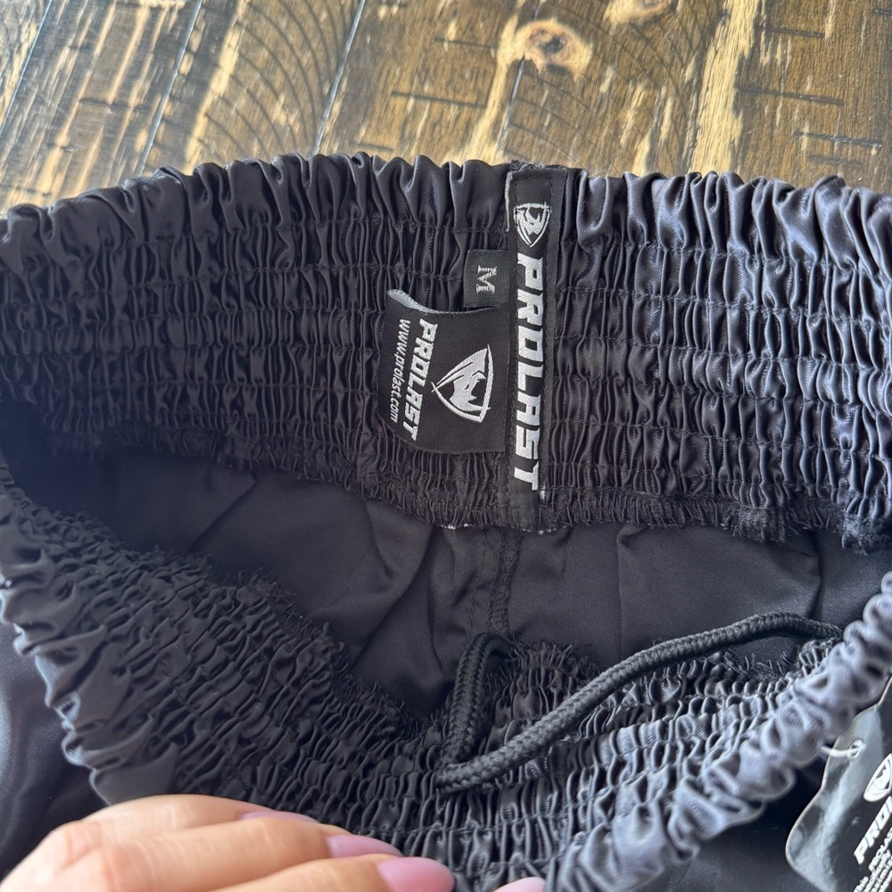 NWT ⭐️ PROLAST - Black & White Boxing Shorts - MEDIUM - Picture 7 of 13